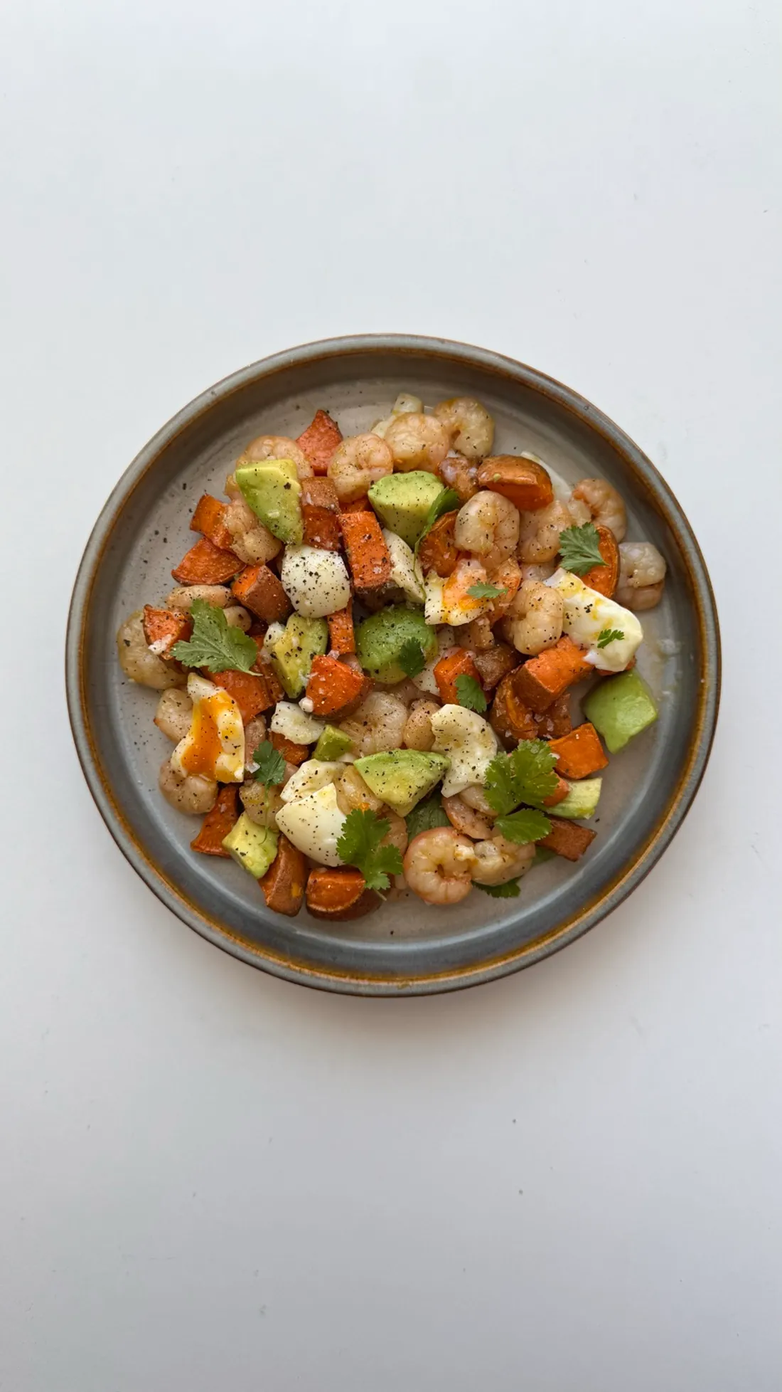 Foto de Asian bowl de batata y gambas